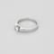 Ring Solitär aus Weißgold und Diamant 0,30 Karat