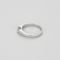 Ring Solitär aus Weißgold und Diamant 0,30 Karat