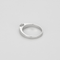 Ring Solitär aus Weißgold und Diamant 0,30 Karat