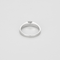 Ring Solitär aus Weißgold und Diamant 0,30 Karat
