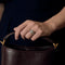 Elegant Signet ring style ring in white gold and diamonds