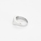 Elegant Signet ring style ring in white gold and diamonds
