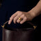 Ring aus Gelbgold, Graugold, Diamanten und Gold-Zuchtperle