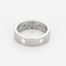 CARTIER - LOVE ring, classic model, 6 diamonds and white gold