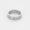 CARTIER - LOVE ring, classic model, 6 diamonds and white gold