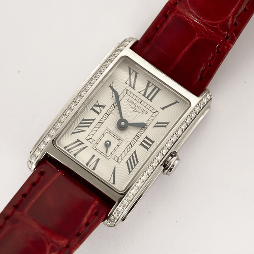 LONGINES - Dolcevita din oțel și diamante