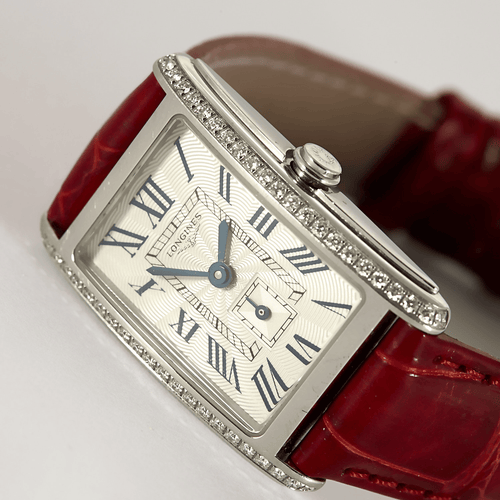 LONGINES - Dolcevita din oțel și diamante