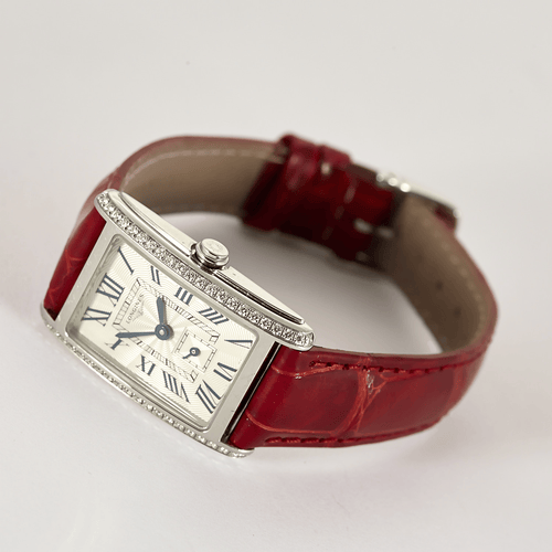 LONGINES - Dolcevita din oțel și diamante