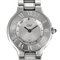 Cartier - Must - Ocelové hodinky s quartzovým strojkem a kulatým pouzdrem