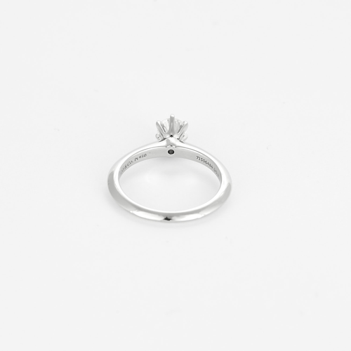 TIffany & Co - Postavka - Prsten Soliter Platinum i dijamant od 0,37 karata