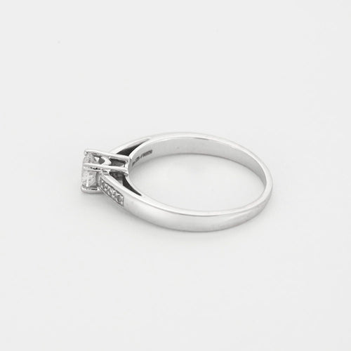 MAUBOUSSIN - "Tu es le sel de ma vie n°3 " - Bague or blanc et diamants
