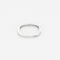 Bague 50 Dinh Van – Alliance carrée or gris et diamants 58 Facettes DV18596-3