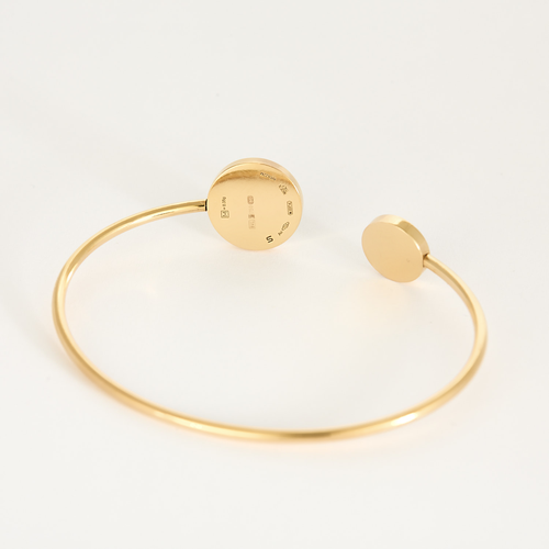 BVLGARI - Bvlgari Bvlgari - 黄金、缟玛瑙和钻石开放式手镯