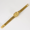 Longines - Yellow gold and diamond watch with octagonal case and quartz movement