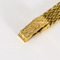 Longines - Yellow gold and diamond watch with octagonal case and quartz movement