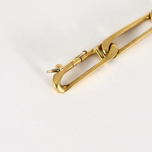 Cartier, yellow gold horse bracelet. Vintage.