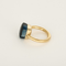 pomellato Ring Nudo in 18k rose gold blue topaz