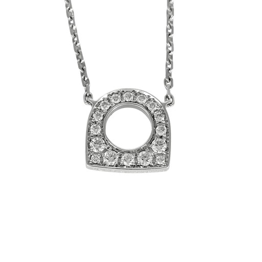 * FRED. Success - mini. Halsband i vitguld och diamanter