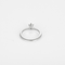 TIFFANY & CO - Ring Solitaire in platinum and diamond
