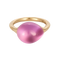 Pomellato – Rouge Passion – Anello in oro rosa 9K e rubino sintetico.