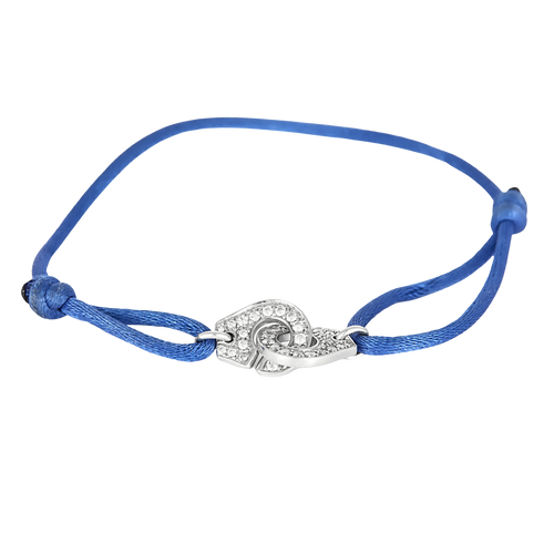 Dinh Van - Menottes R12 - Armband van grijs goud met diamant