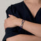 Dinh Van - Menottes R12 - Armband van grijs goud met diamant