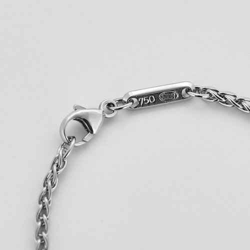 Collier Chopard - Happy Diamonds - Collier coeur en or blanc et diamants 58 Facettes DV16468-3