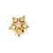 CHANEL – Comète Geode – 一对黄金和钻石耳环。