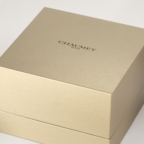 CHAUMET - DANDY - 精钢腕表，镀金精钢酒桶形表壳，机械机芯