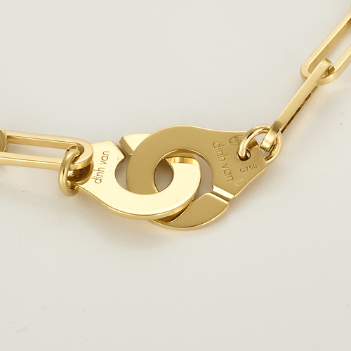 DINH VAN - Menottes R15 - XL-modell - Halsband i gult guld