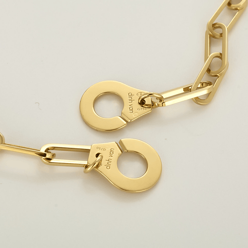 DINH VAN - Menottes R15 - XL-modell - Halsband i gult guld