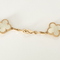 Van Cleef & Arpels - Vintage Alhambra - Sautoir 20 motifs or rose et nacre. 58 Facettes DV0967-7
