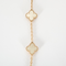 Collier Vintage Alhambra 10 motifs or rose et nacre 58 Facettes DV0967-6