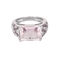 MAUBOUSSIN – Ma princesse d’amour – Bague en or gris, améthyste et diamants.
