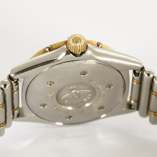 Breitling, Castillino-Uhr aus Gold und Stahl