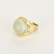 Bague FRED - Vintage - Bague en or jaune et pierre de lune cabochon 58 Facettes DV27933-1-52-1