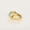 Bague FRED - Vintage - Bague en or jaune et pierre de lune cabochon 58 Facettes DV27933-1-52-1