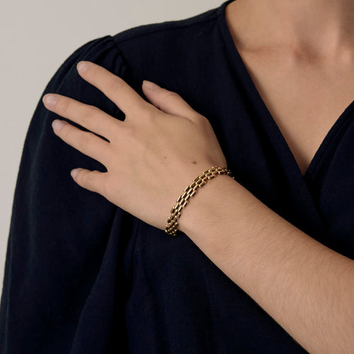 Bracelet Bracelet en Or jaune 18k 58 Facettes DV31211-1