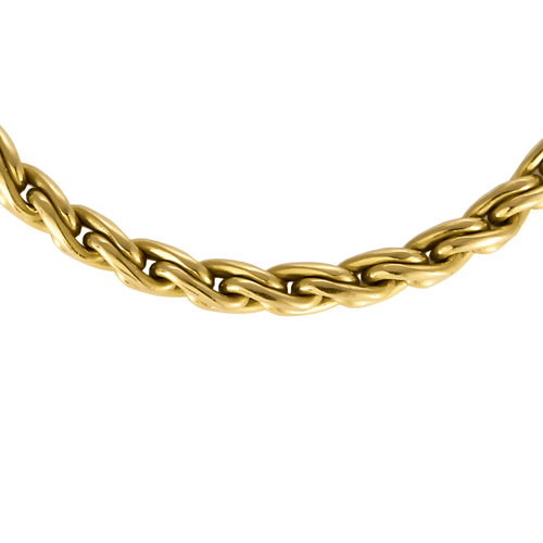 Collier Collier en Or jaune 18k Saphir 58 Facettes DV0370-7