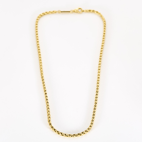 Collier Collier en Or jaune 18k Saphir 58 Facettes DV0370-7