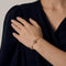 Bracelet VAN CLEEF & ARPELS Bracelet Vintage Alhambra en Or jaune 18k Oeil de tigre 58 Facettes DV0370-8