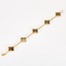 Bracelet VAN CLEEF & ARPELS Bracelet Vintage Alhambra en Or jaune 18k Oeil de tigre 58 Facettes DV0370-8