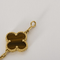 Bracelet VAN CLEEF & ARPELS Bracelet Vintage Alhambra en Or jaune 18k Oeil de tigre 58 Facettes DV0370-8