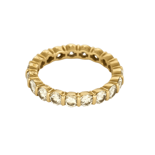 Gifteringer i 18k gult gull diamant