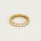 Gifteringer i 18k gult gull diamant
