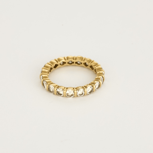Gifteringer i 18k gult gull diamant
