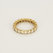 Gifteringer i 18k gult gull diamant
