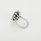 Anel em ouro branco 18k diamante