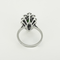 Anel em ouro branco 18k diamante