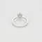 Ring Solitär aus Weißgold, Diamant ca. 0,80 Karat